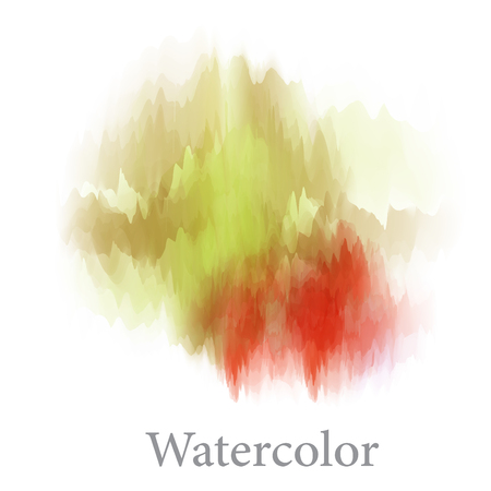 Abstract watercolor hand paint texture, isolated on white background, vectorのイラスト素材