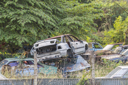 Old car cementary