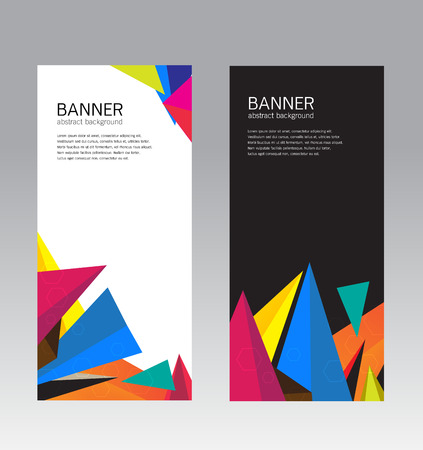 banner design vector EPS 10.のイラスト素材