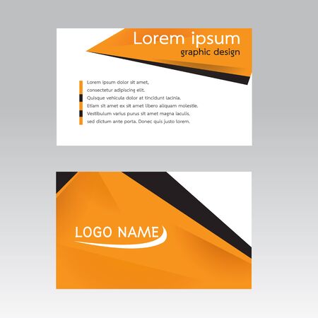 business card vector illustrationのイラスト素材