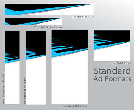 banner design vector EPS 10.のイラスト素材