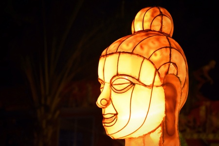 Buddha image lampの素材