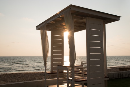 Summertime at the seaの素材