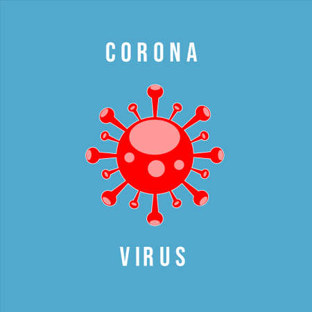 corona virus iconのイラスト素材