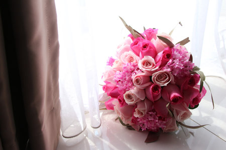 details of flower handbouquetの写真素材