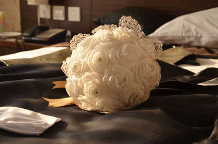 details of flower handbouquetの写真素材
