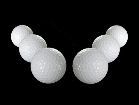 Golf balls       の写真素材