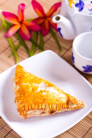Curry Chicken Puff の写真素材