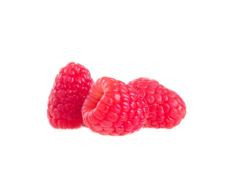 raspberry isolated on white background