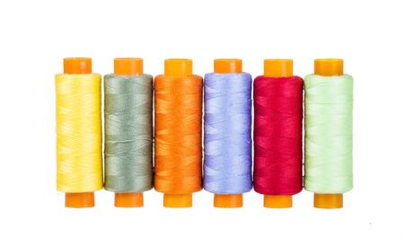 sewing thread isolated on white background