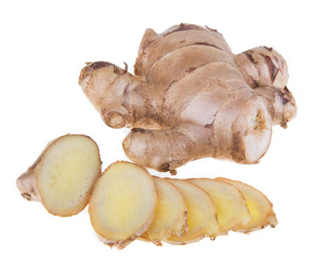 ginger isolated on white background
