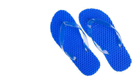 Flip Flops Isolated on White backgroundの写真素材