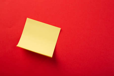 color blank notepad on color backgroundの写真素材
