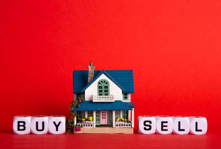 Real estate property, To buy or sell a house.の写真素材