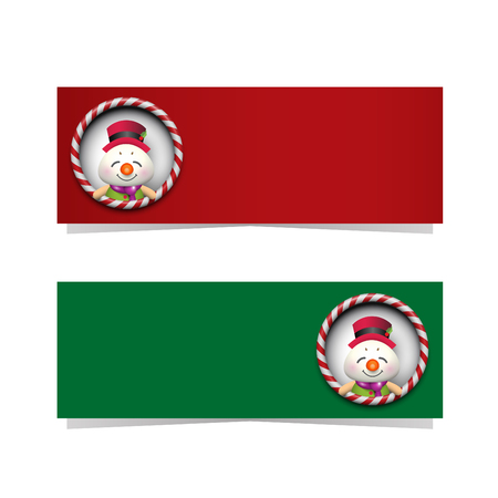 Christmas banner designのイラスト素材