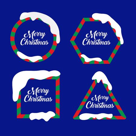 Christmas banner design idea.のイラスト素材