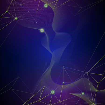 Science technology backgroundのイラスト素材