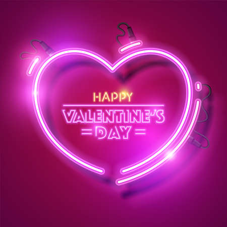 Happy Valentine's day design.のイラスト素材