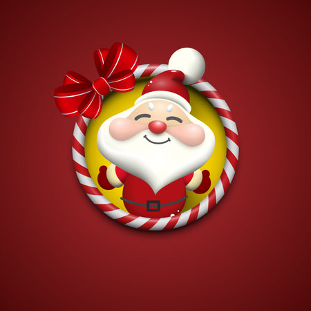 Santa Claus vector design.のイラスト素材