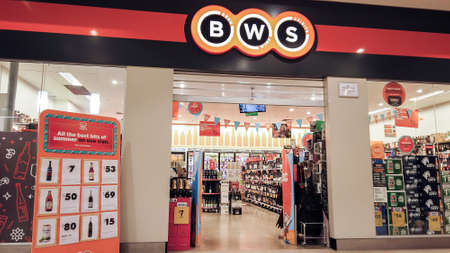 The Wine, Beer and Champagne in BWS, Sydney, Australia, 2019