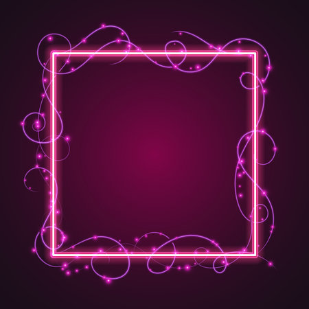 Frame background design. square banner design.のイラスト素材