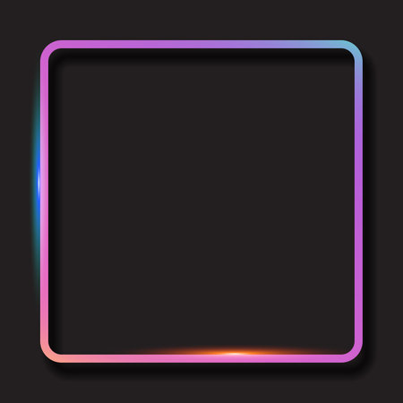 Frame background design. square banner design.のイラスト素材