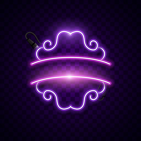neon, light, glow, glowing, shiny, background, vector, border, frame, border, sign, neon sign, game, gaming, technology, tech, modern, futuristic, abstract, blank, space, night, vintage, retro,のイラスト素材