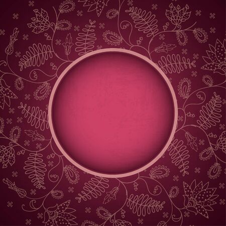pink flower background for the textのイラスト素材