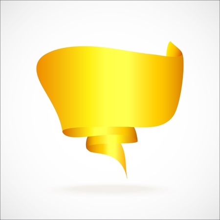 gold horizontal banner for the textのイラスト素材