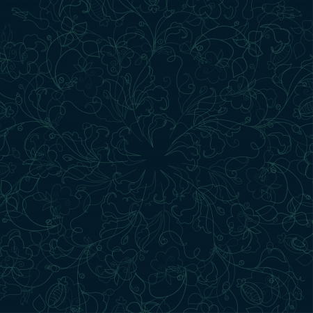 ornamental lace pattern, circle backgroundのイラスト素材