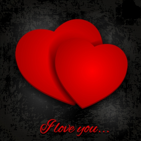 I Love You.  Day Card Designのイラスト素材