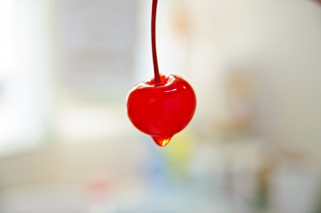 red cherryの写真素材