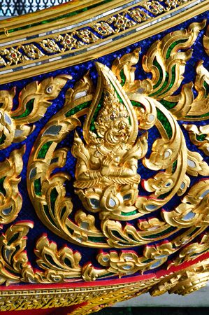Thai art, Golden Angel の写真素材