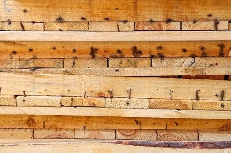 Wood and nail