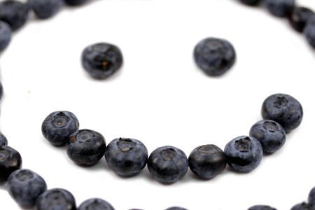 blueberry smile 2の写真素材