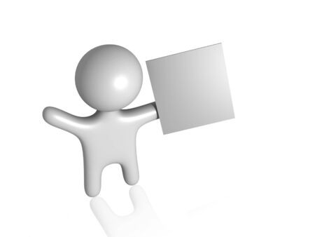 3d textfield sheet guyの写真素材
