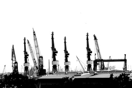 bay shadowsの写真素材