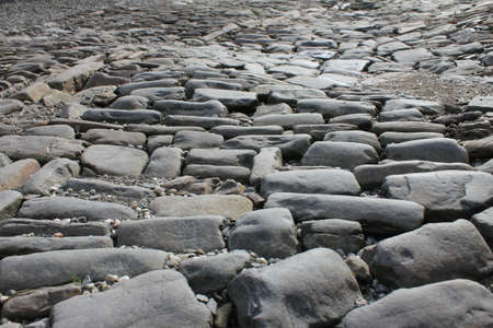 old street bricks textureの写真素材