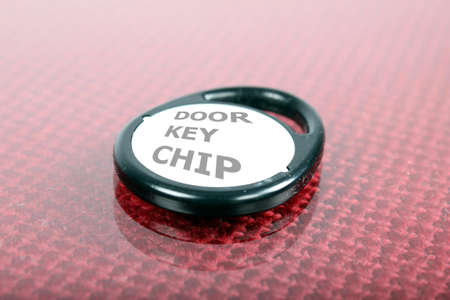 door key chipの写真素材