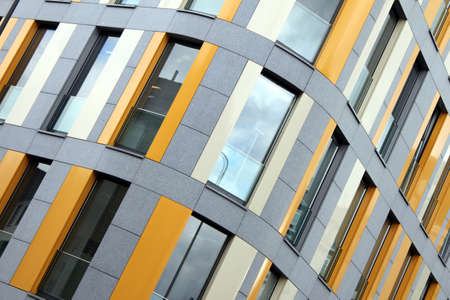 modern energy building facade