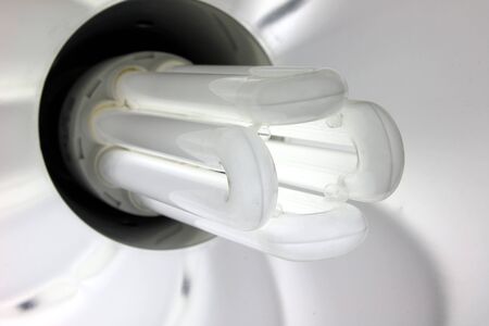 energy efficient light blubの写真素材