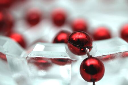 red pearlsの写真素材