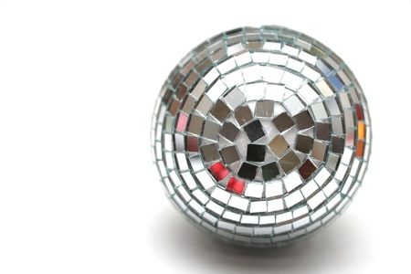 disco ball isolatedの写真素材