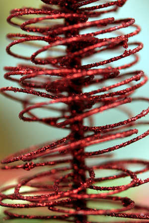 red abstract decoration treeの写真素材