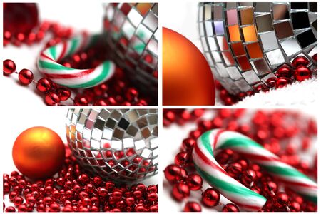 shiny decoration mixの写真素材