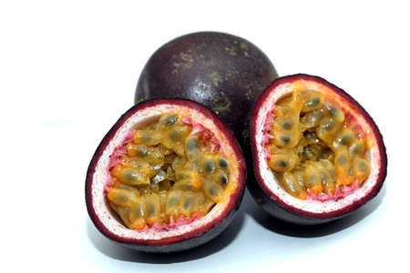 passion fruitsの写真素材