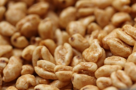honey cerealの写真素材