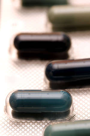 homeopathic capsulesの写真素材