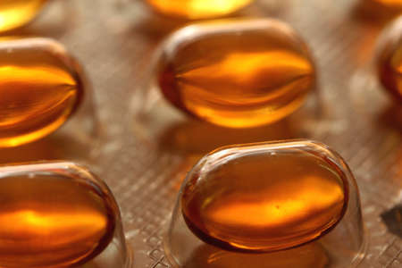 health oil capsulesの写真素材