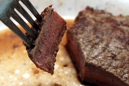 steak fryの写真素材